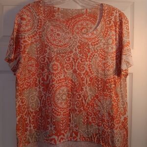 StyleCo top with beading.